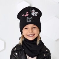 Detské čiapky zimné dievčenské - model - 2/771